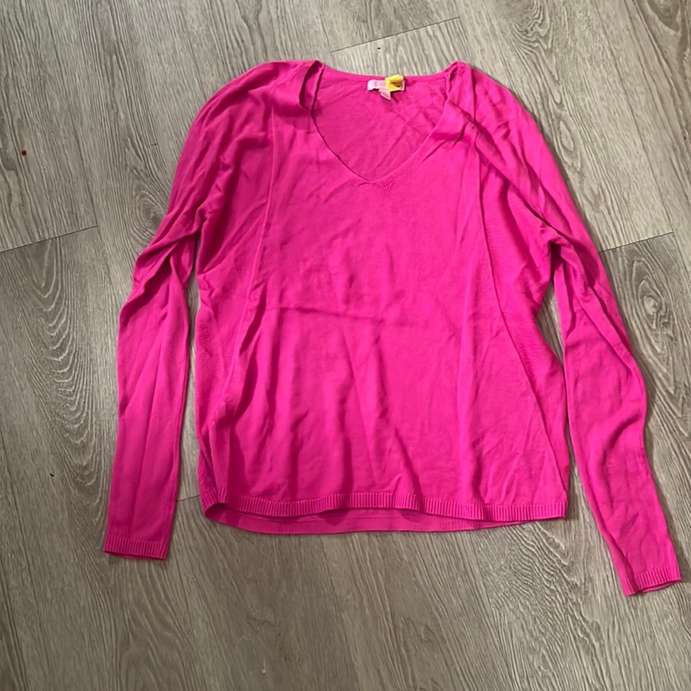 V neck sweater